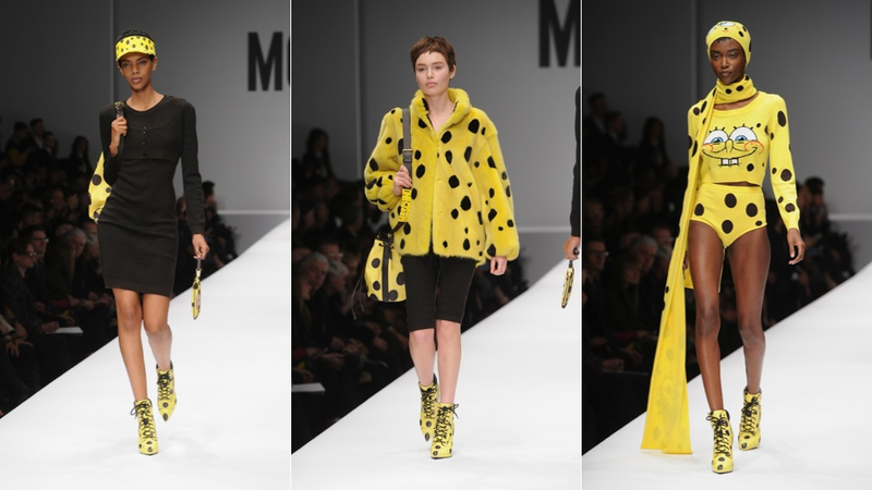 Illustration for article titled Moschino's Fall Collection Featured a High-Fashion McDonald's Uniform